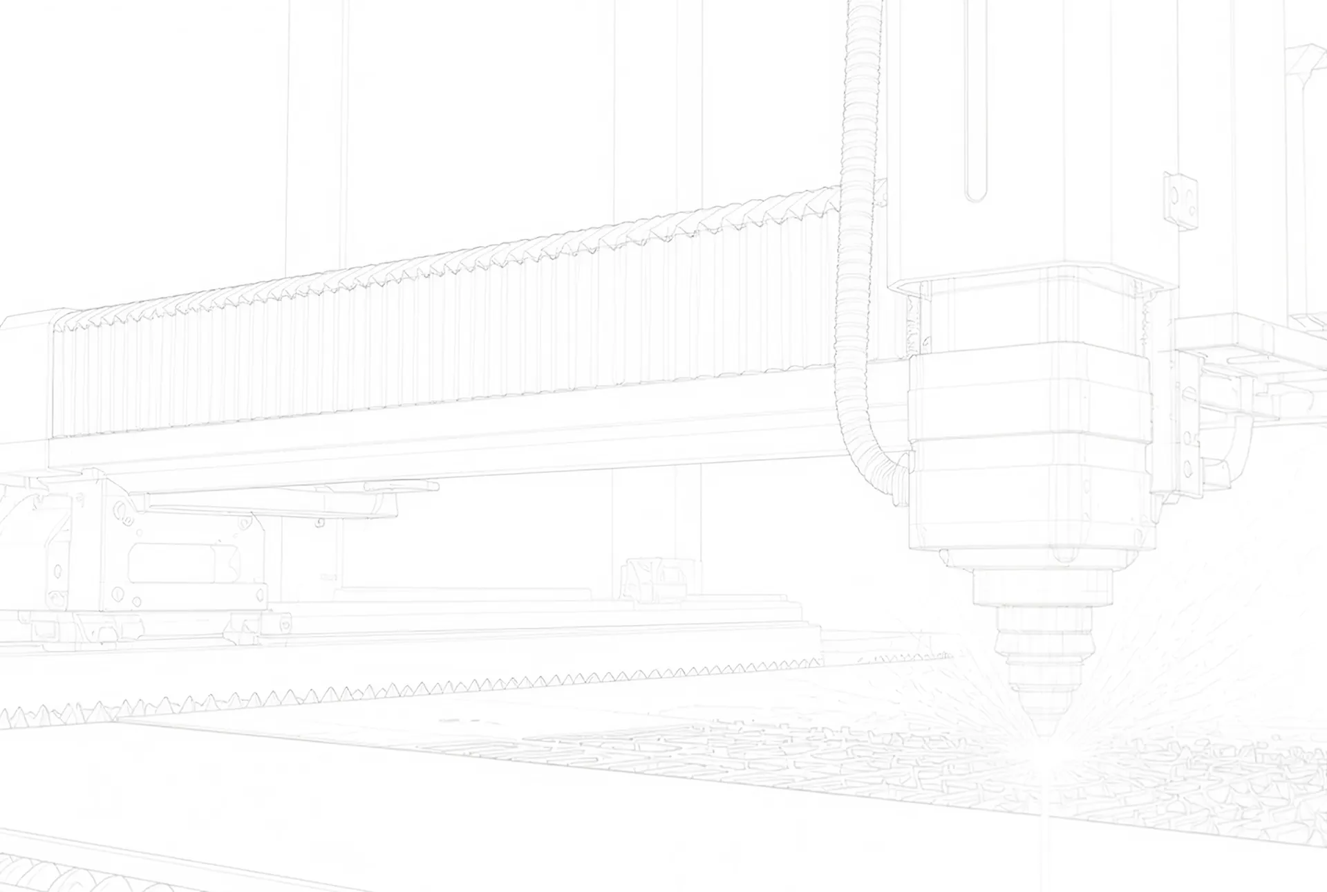 Laser CNC Cutting machinery