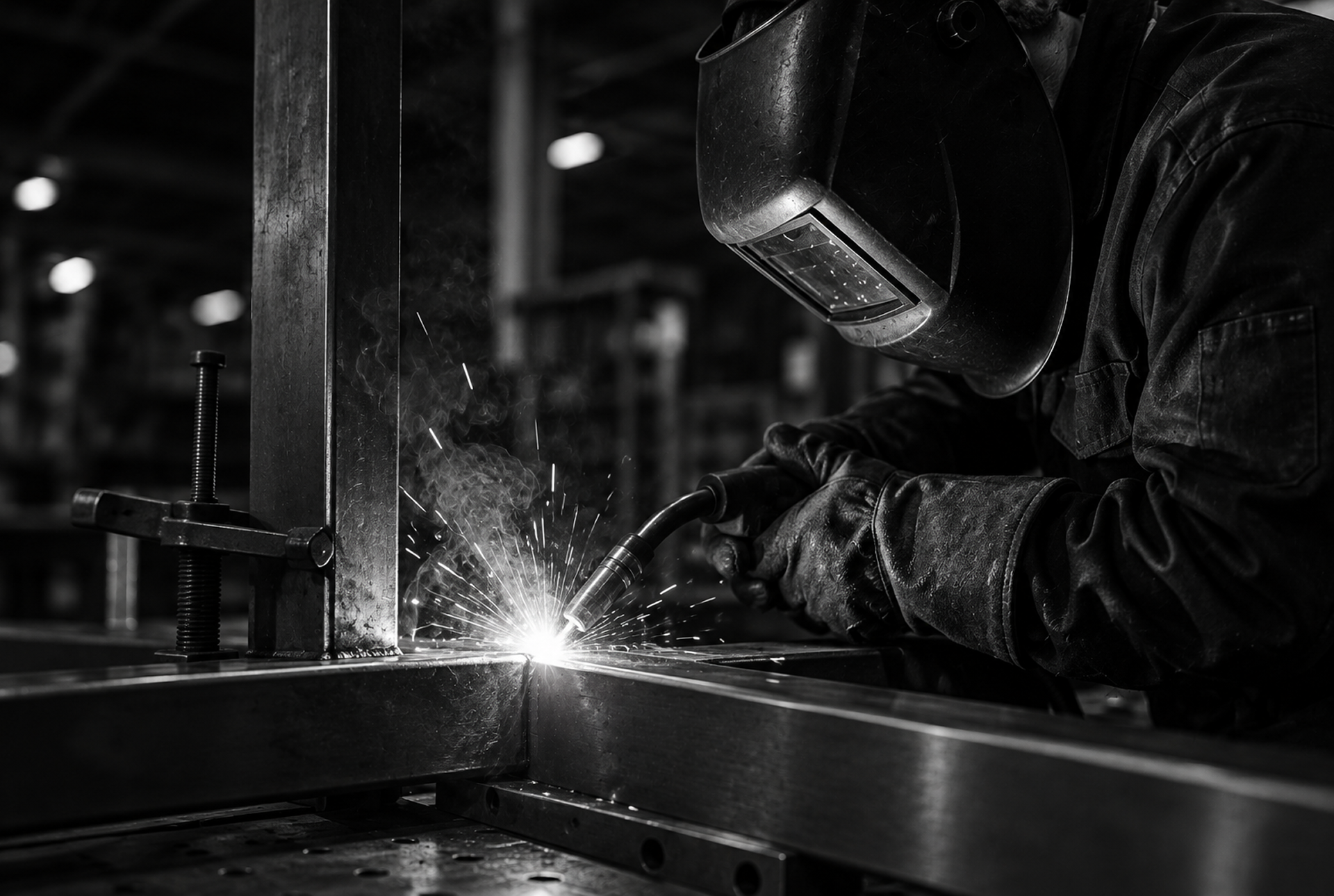 Fabrication Welding at PT Terra Presisi Metalworks, North Jakarta
